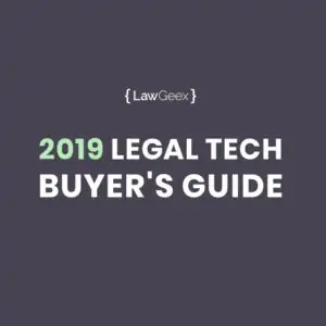 2019 LegalTech Buyer's Guide