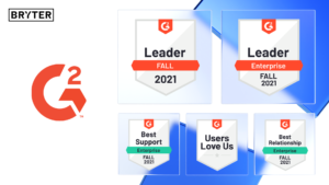 BRYTER Leads in G2 Fall Reports