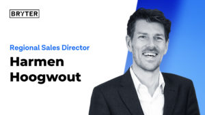 New Regional Sales Director Harmen Hoogwout