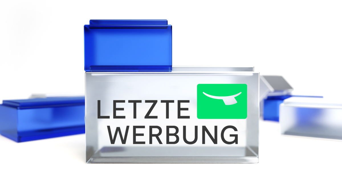 Letzte Werbung